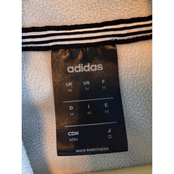 Adidas Men's‎ Fleece Tech Hooded Full Zip Sweatshirt Pullover Gary Size Medium - Picture 10 of 14